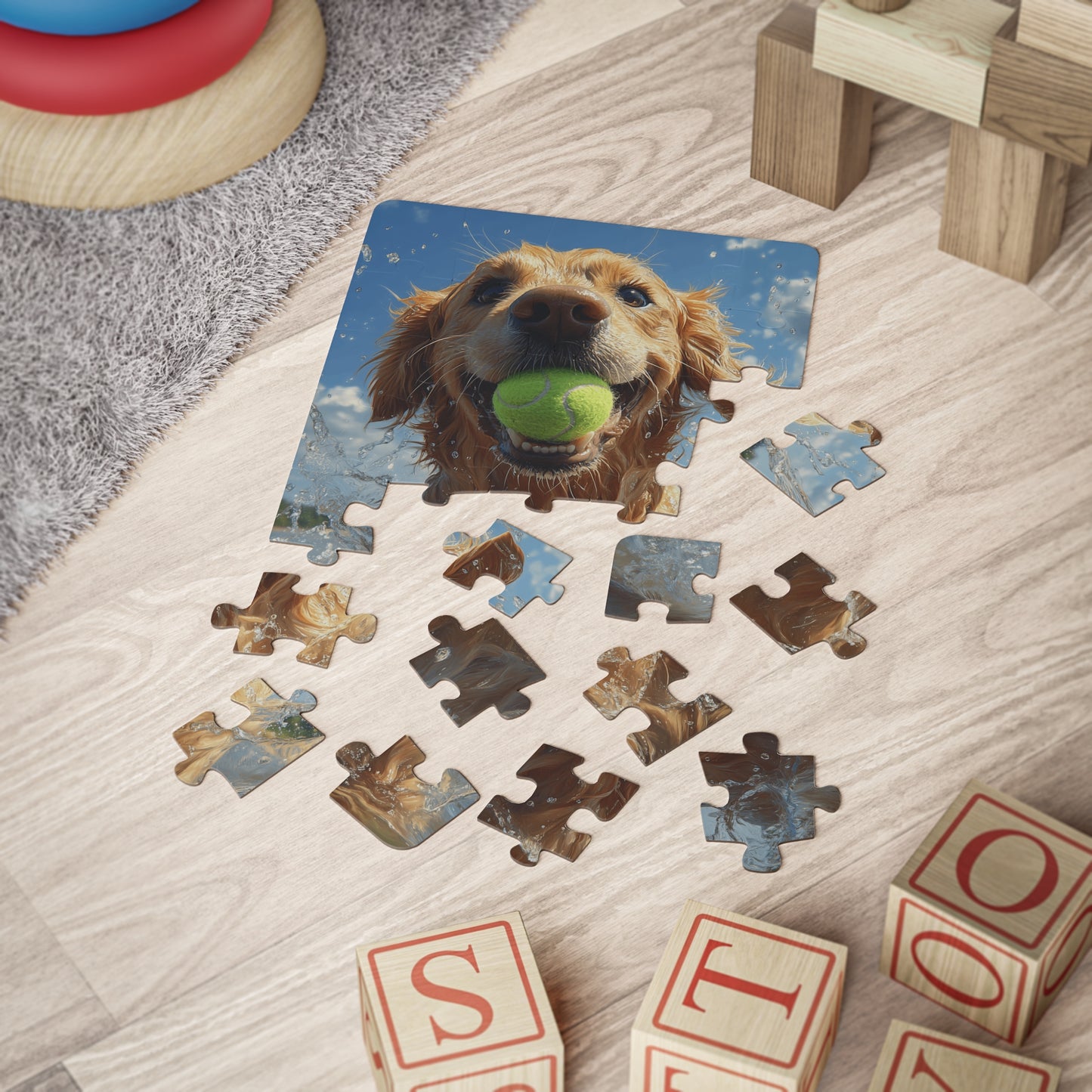 Golden Retriever - 30-Piece Kids Jigsaw Puzzle