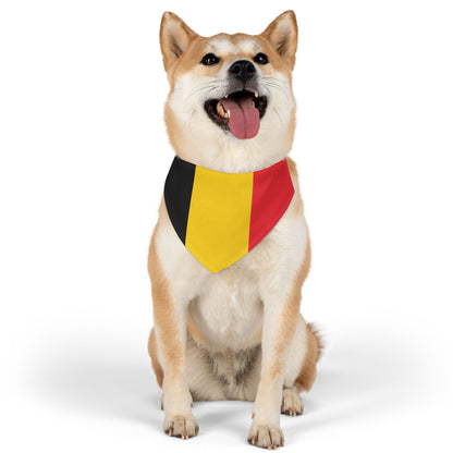 Belgium Flag - Pet Bandana Collar