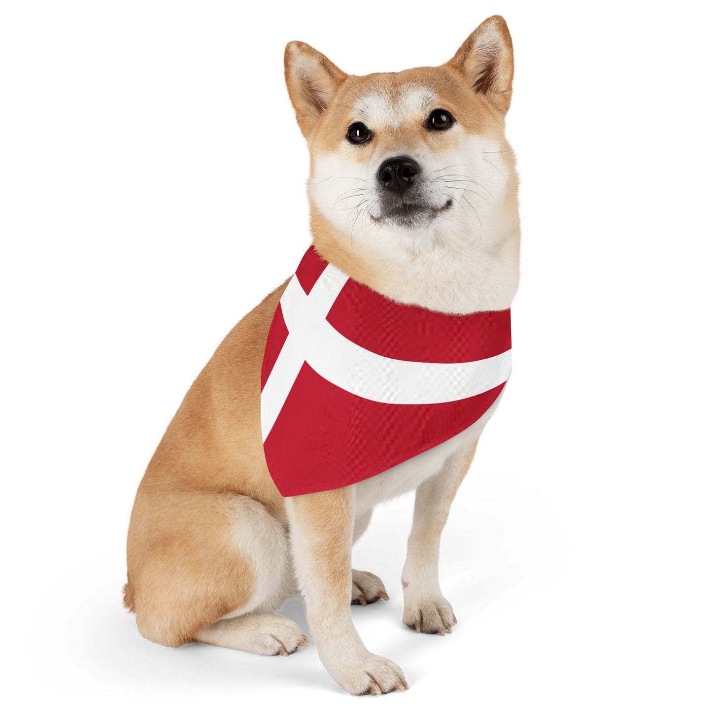 Denmark Flag - Pet Bandana Collar