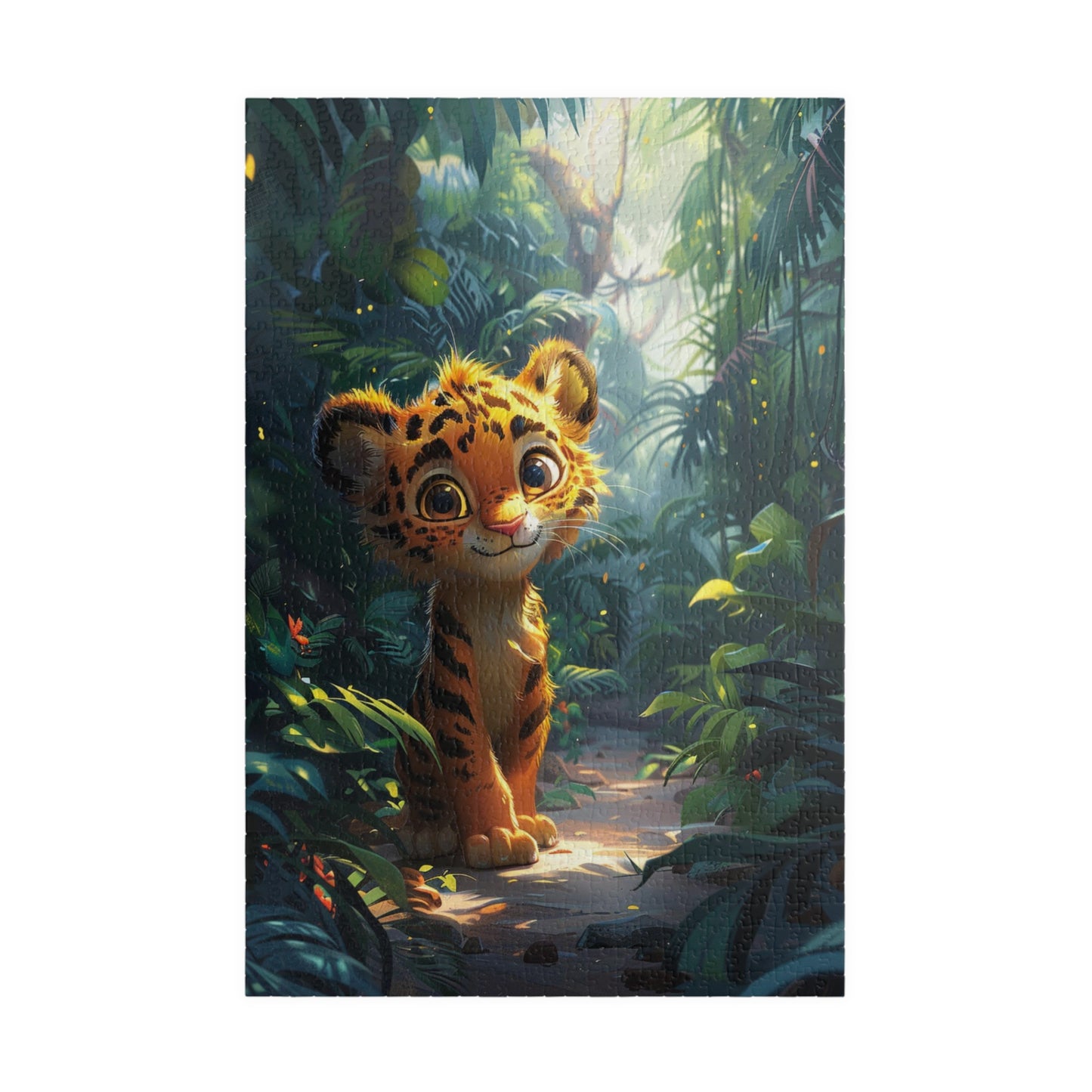 Linda The Tiger - 1014-Piece Jigsaw Puzzle