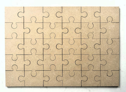 The Mighty Lion - 30-piece wooden jigsaw puzzle with Optional Frame