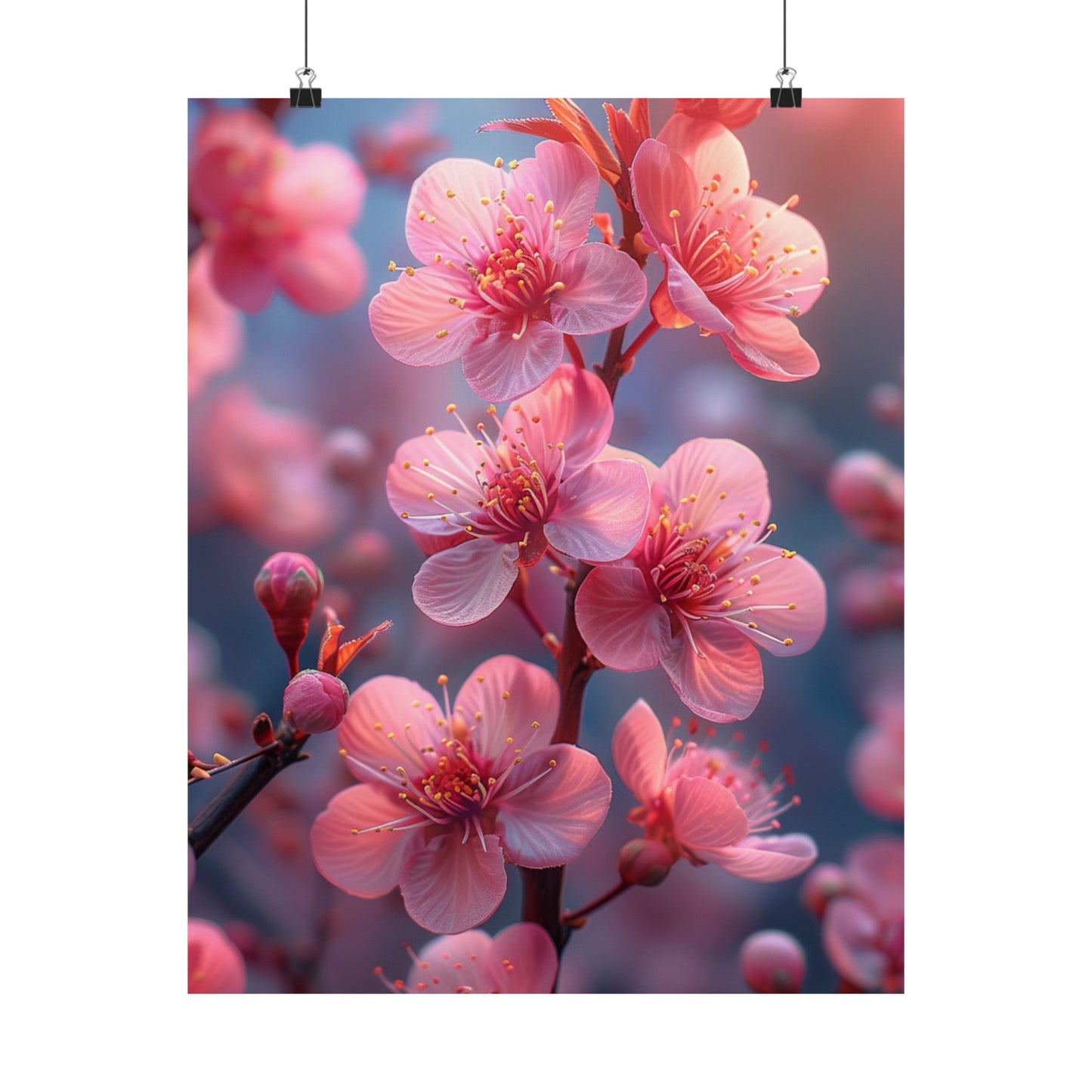 Cherry Blossoms - Physical Print Stunning Premium Poster