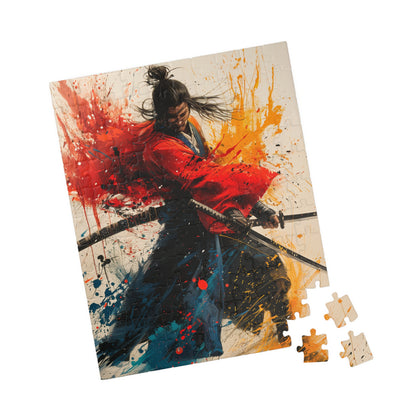 The Ronin - Premium Puzzle Available in 110, 252, or 520 Pieces for Puzzle Lovers