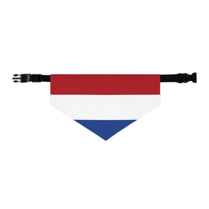 Netherlands Flag - Pet Bandana Collar