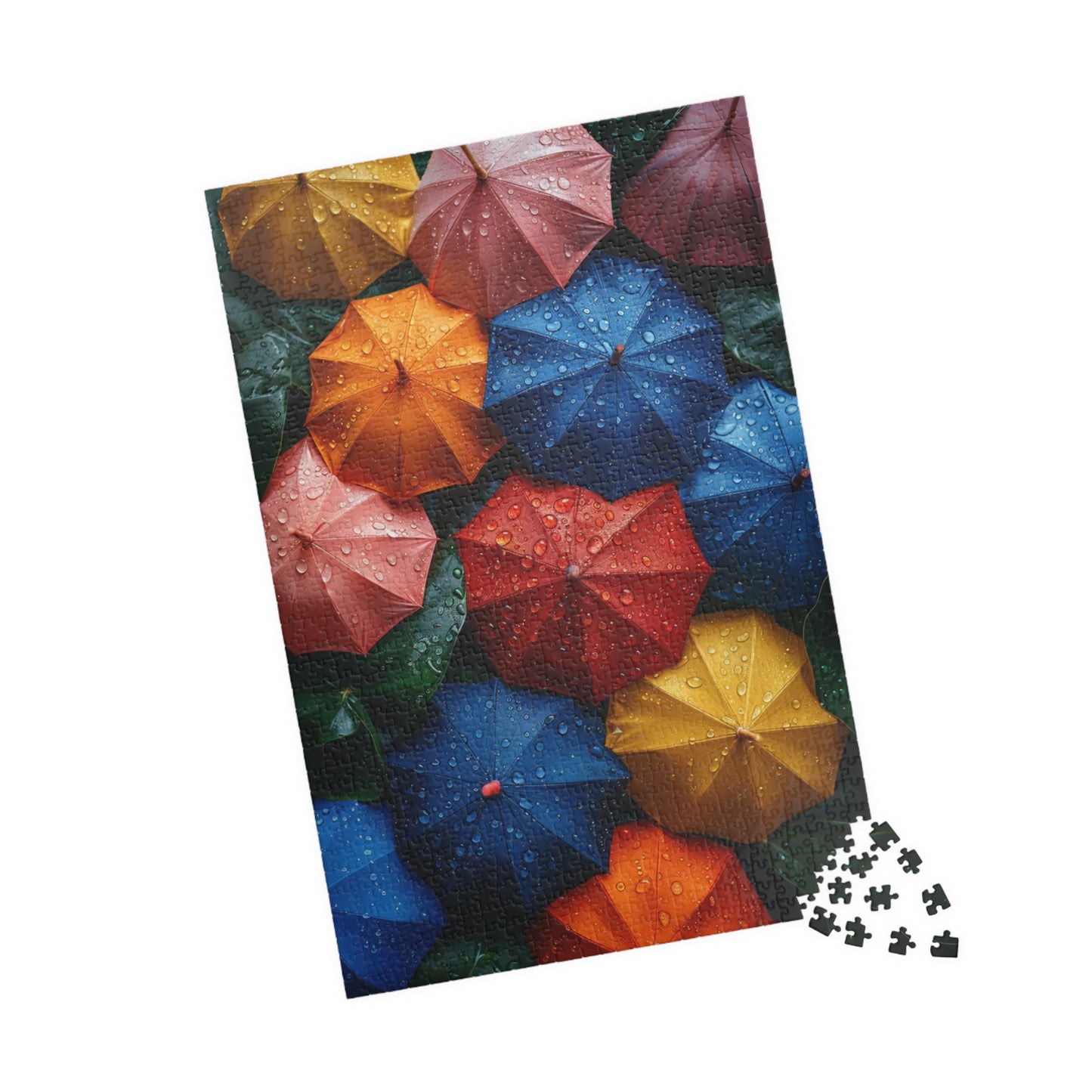 Colourful Umbrellas - 1014-Piece Jigsaw Puzzle