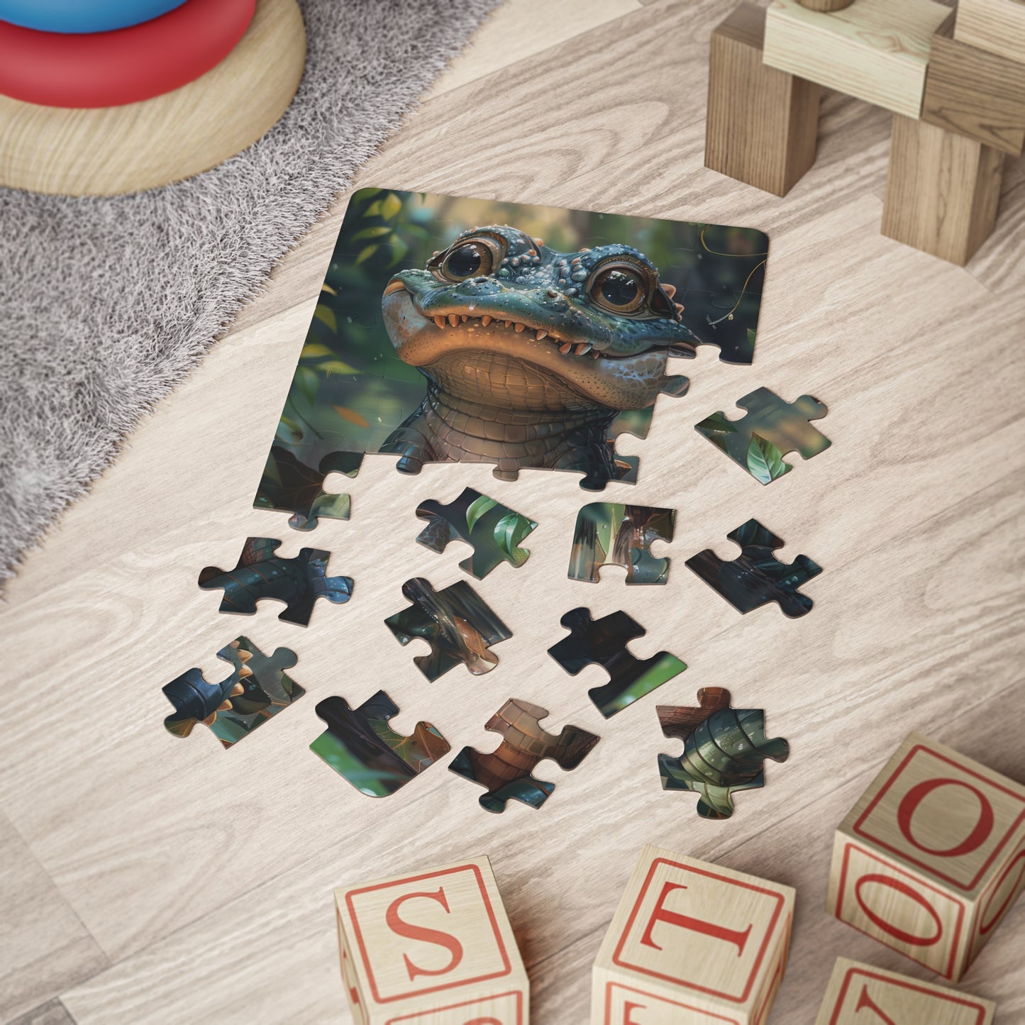 Ali The Alligator - 30-Piece Kids Jigsaw Puzzle