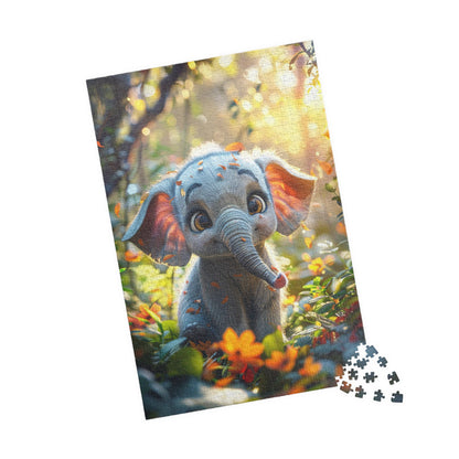 Ellie The Elephant - 1014-Piece Jigsaw Puzzle