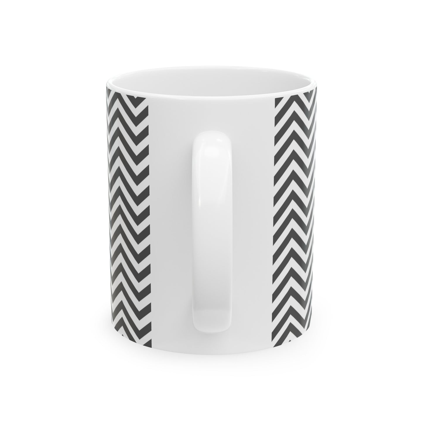 Black and White Chevron