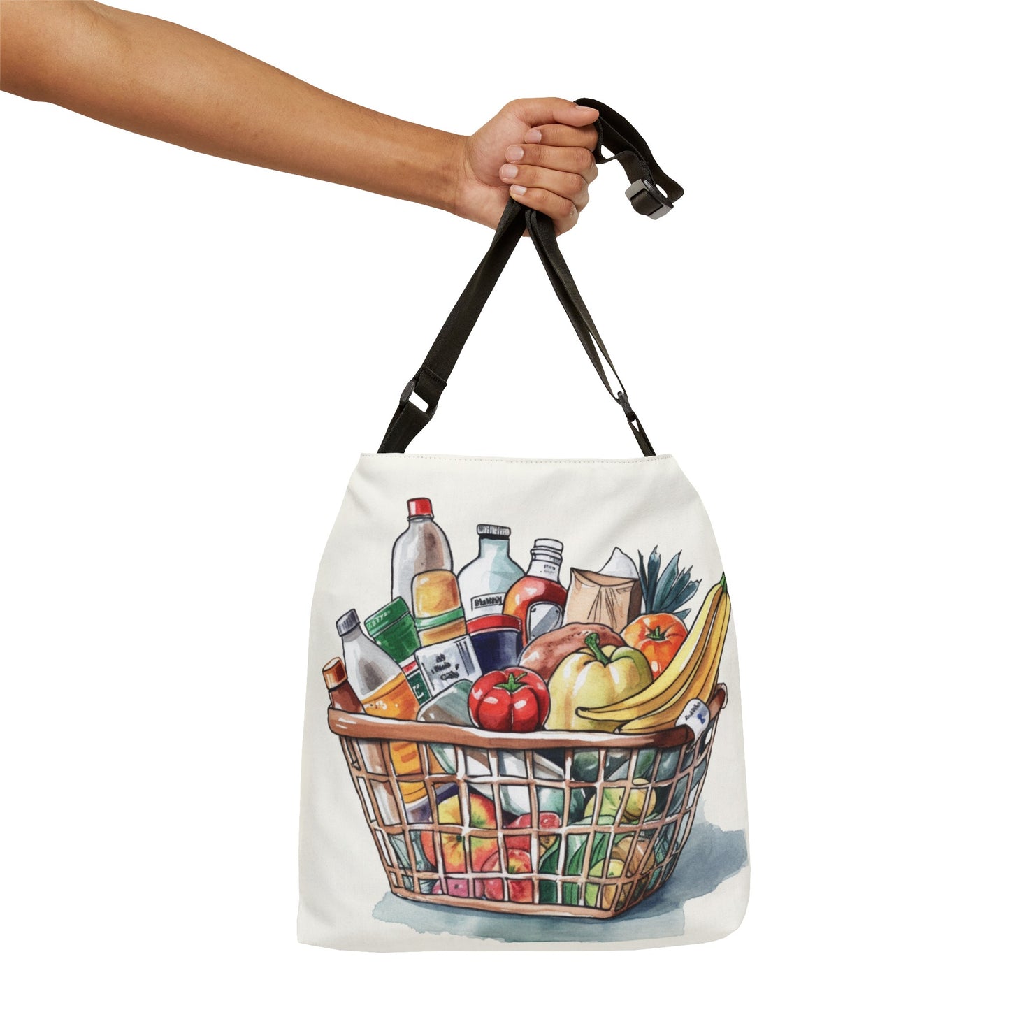 Artistic Grocery Print - Tote Bag