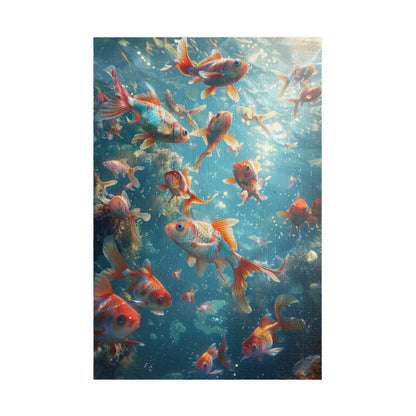 Schools of Fish - 1014-Piece Jigsaw Puzzle