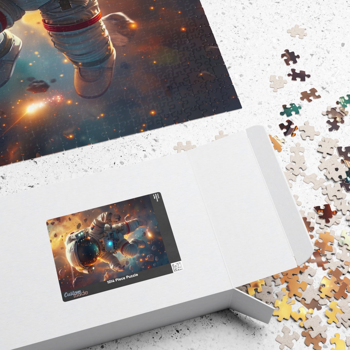 Astronaut in Space - 1014-Piece Jigsaw Puzzle