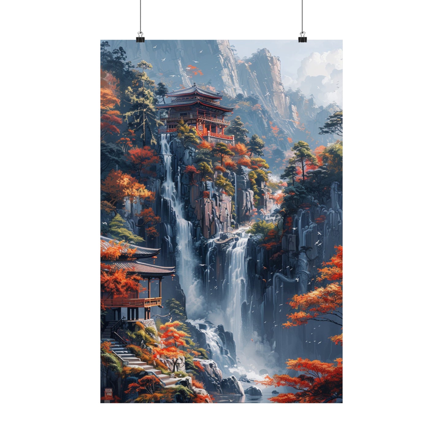 Japanese Landscape - Physical Print Stunning Premium Poster