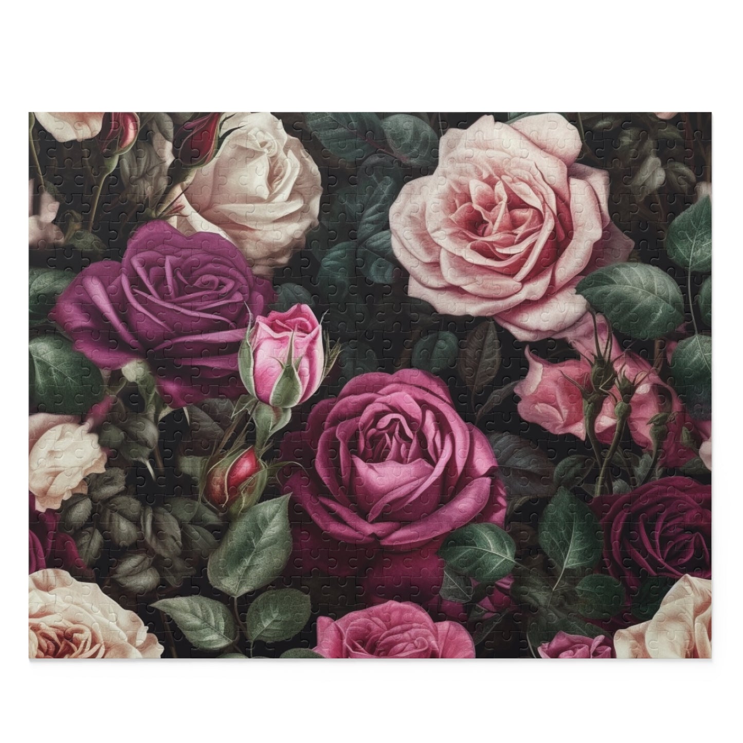 Roses in Bloom - 500-Piece Jigsaw Puzzle