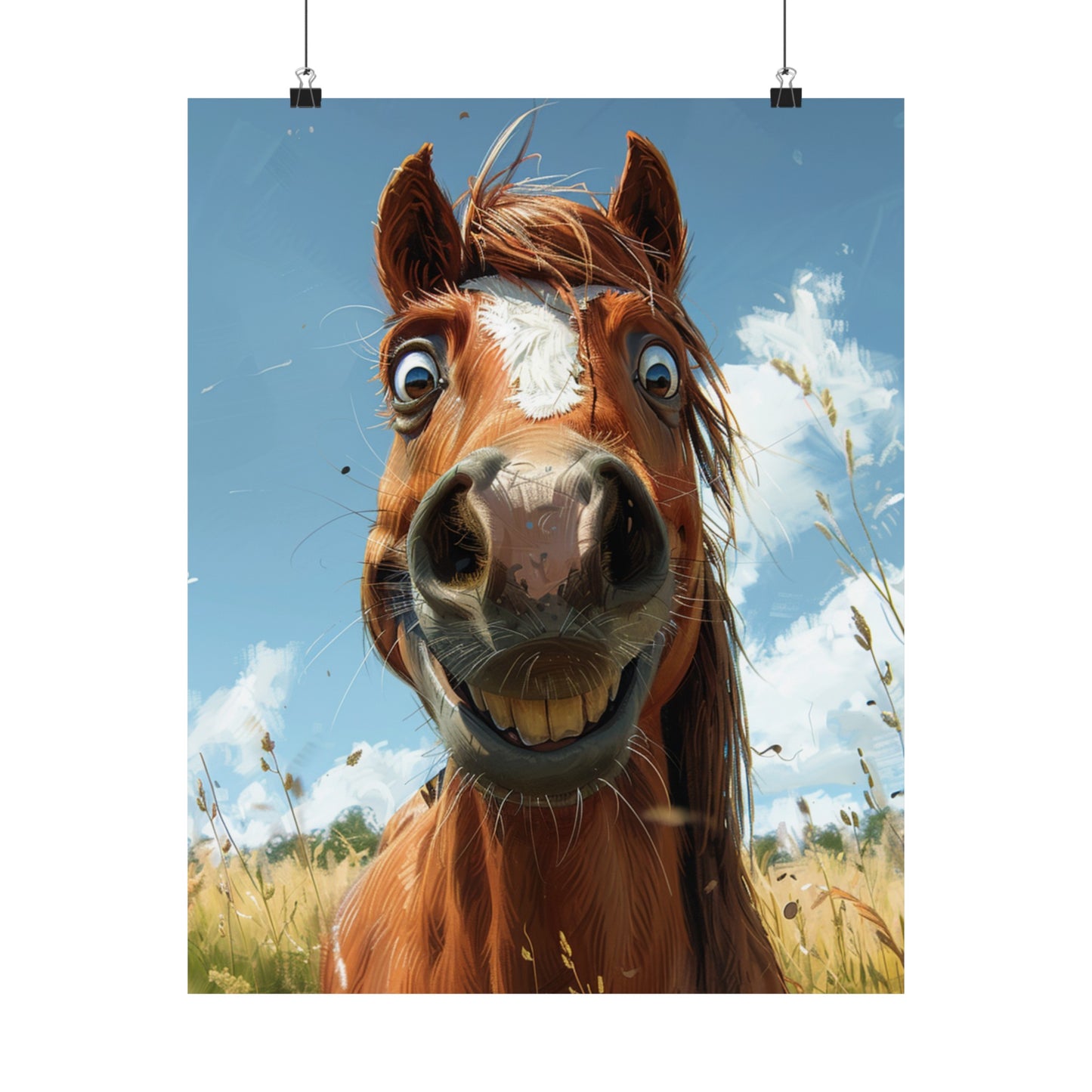 Henry The Horse - Physical Print Stunning Premium Poster