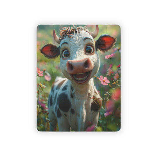 Chloe The Cow - 30-Piece Kids Jigsaw Puzzle