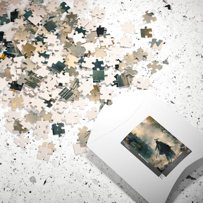 The Wandering Ronin - Premium Puzzle Available in 110, 252, or 520 Pieces for Puzzle Lovers