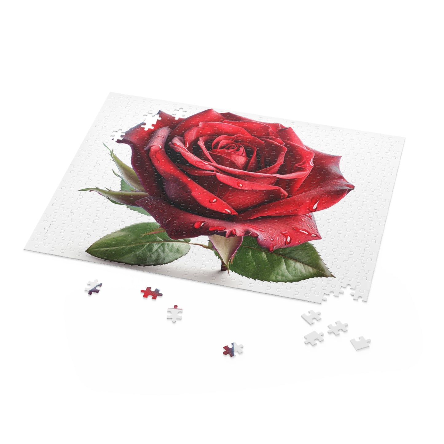 Red Rose - 500-Piece Jigsaw Puzzle