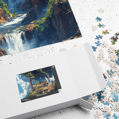 Mountain Trek - 1014-Piece Jigsaw Puzzle