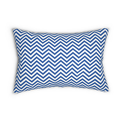 Blue Chevron - Rectangular Pillowcase & Pillow