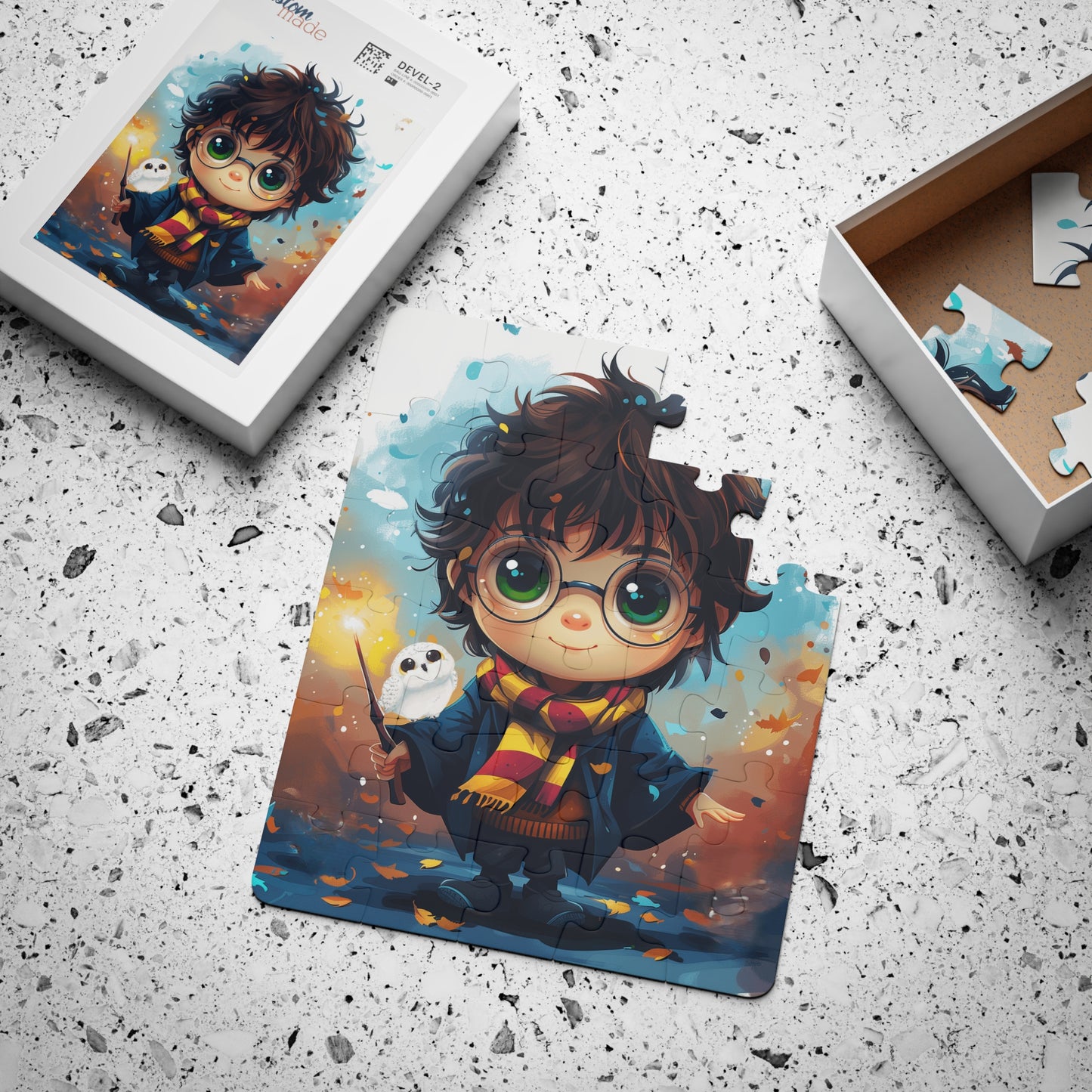 The Boy and The Owl - 30-Piece Kids Jigsaw Puzzle