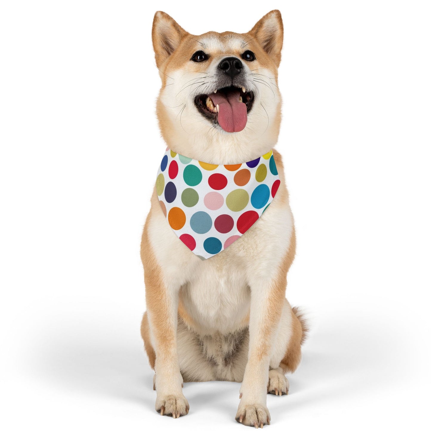 Polka Dots - Pet Bandana Collar