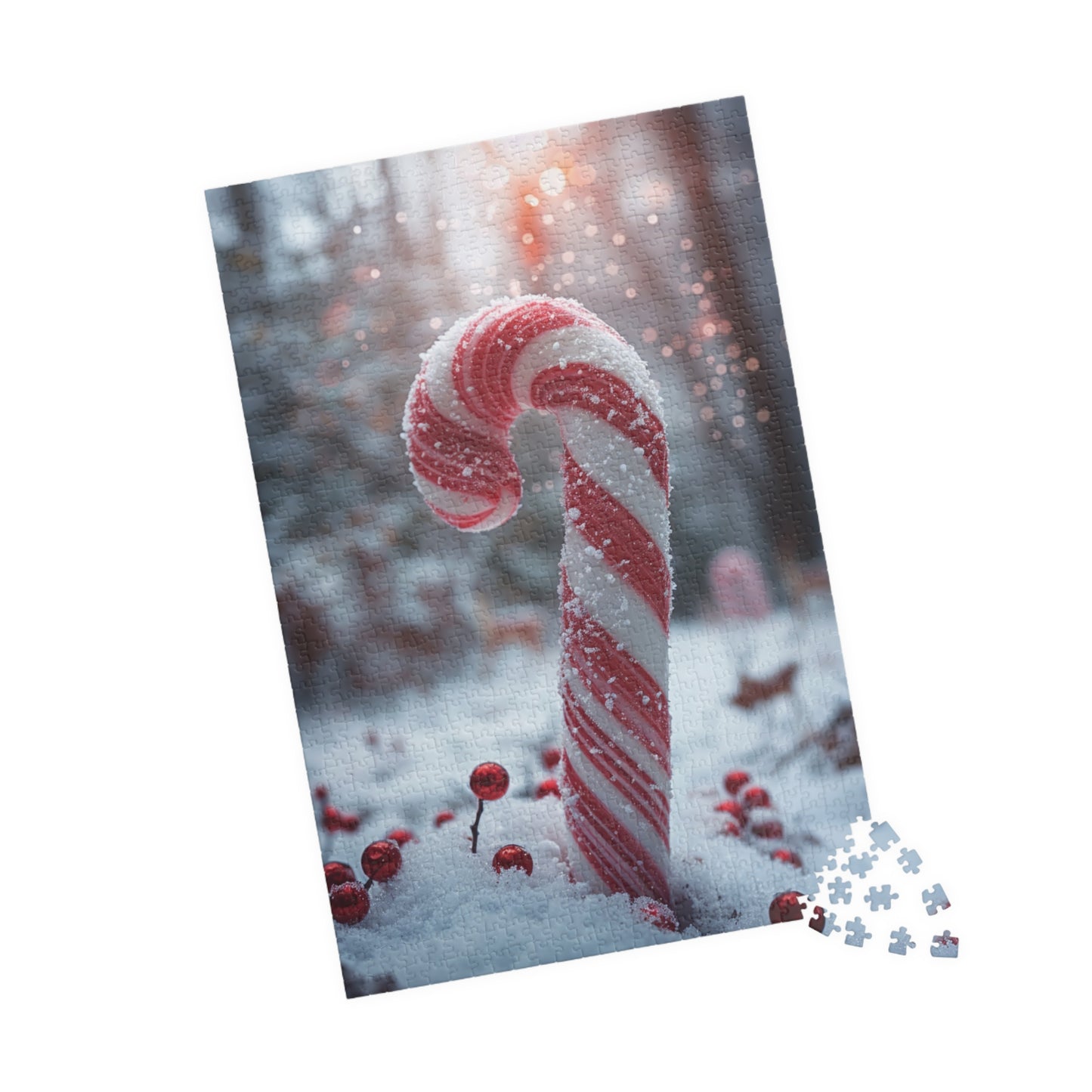 Christmas Candy Cane - 1014-Piece Jigsaw Puzzle