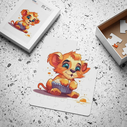 Cheeky Lion - 30-Piece Kids Jigsaw Puzzle