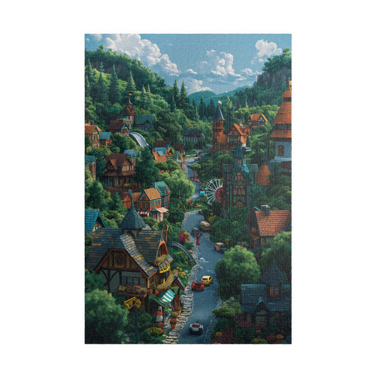 Dreamland Suburbia - 1014-Piece Jigsaw Puzzle