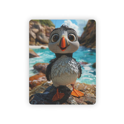 Peewee The Puffin Bird - 30-Piece Kids Jigsaw Puzzle