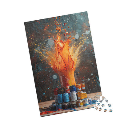 Painters Mess - 1014-Piece Jigsaw Puzzle