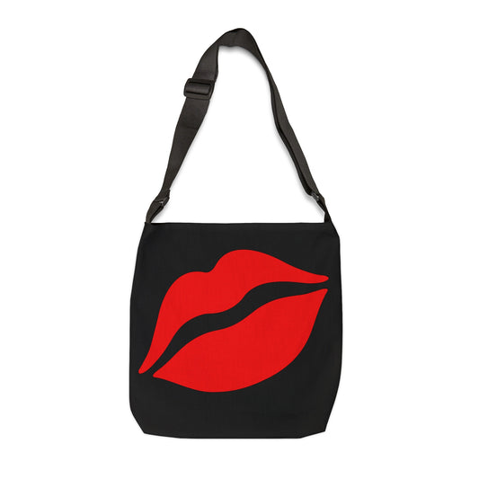 Cute Kiss My Red Lips - Tote Bag