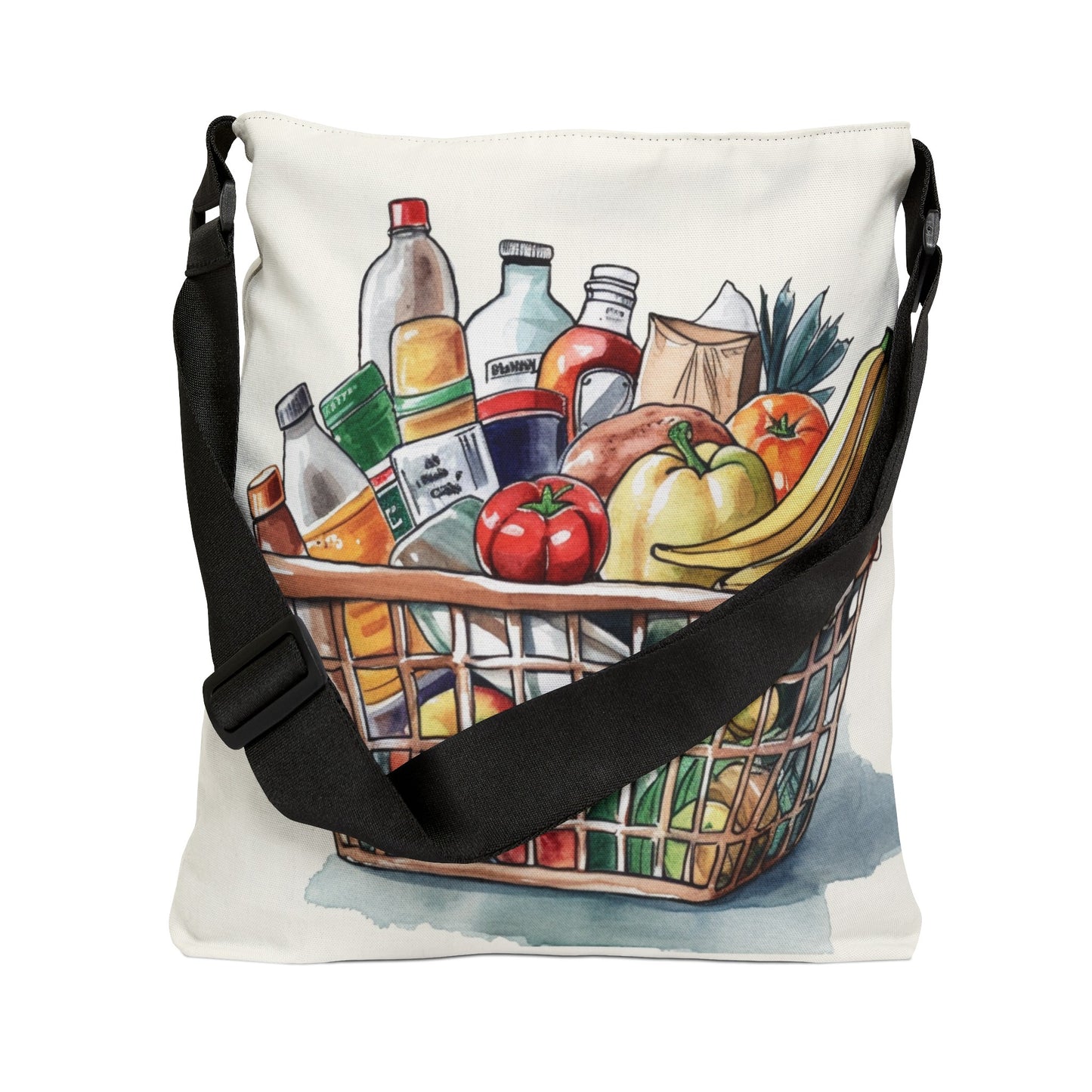 Artistic Grocery Print - Tote Bag