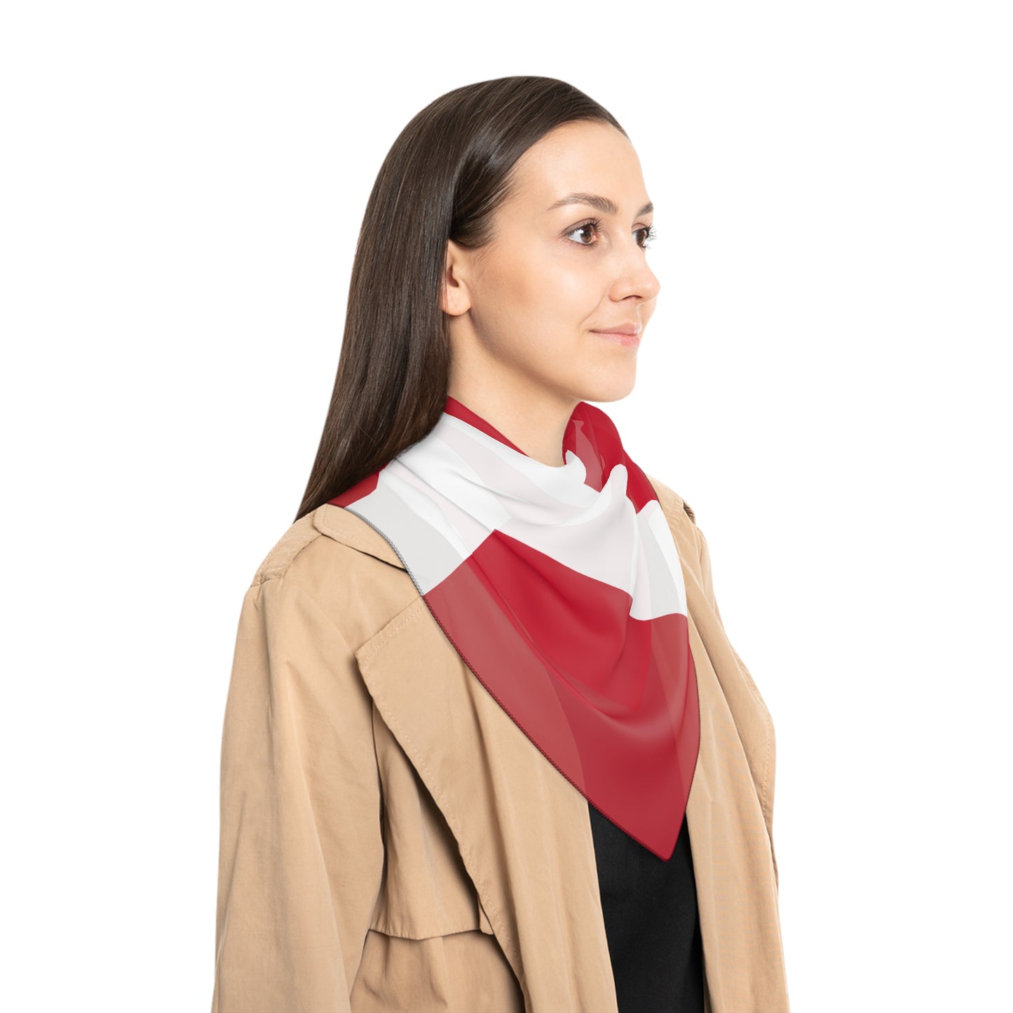 Denmark Flag Scarf