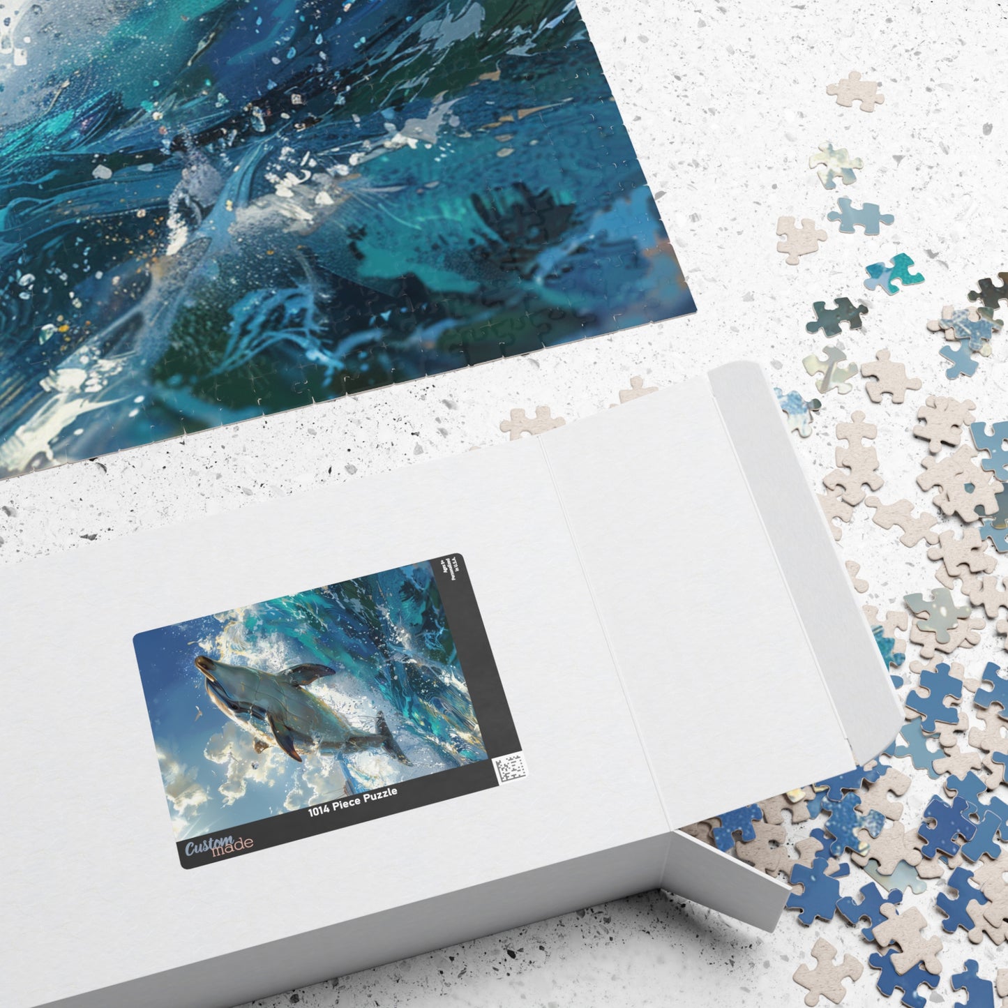Daphne The Dolphin - 1014-Piece Jigsaw Puzzle