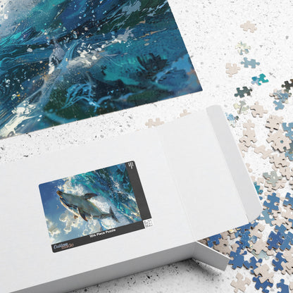 Daphne The Dolphin - 1014-Piece Jigsaw Puzzle