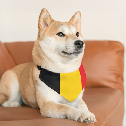 Belgium Flag - Pet Bandana Collar