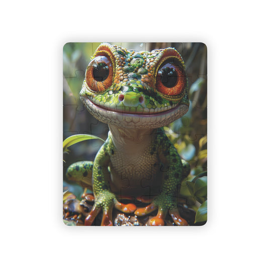 Garry The Gecko - 30-Piece Kids Jigsaw Puzzle