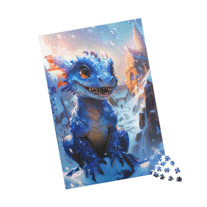 Chaos The Blue Dragon - 1014-Piece Jigsaw Puzzle