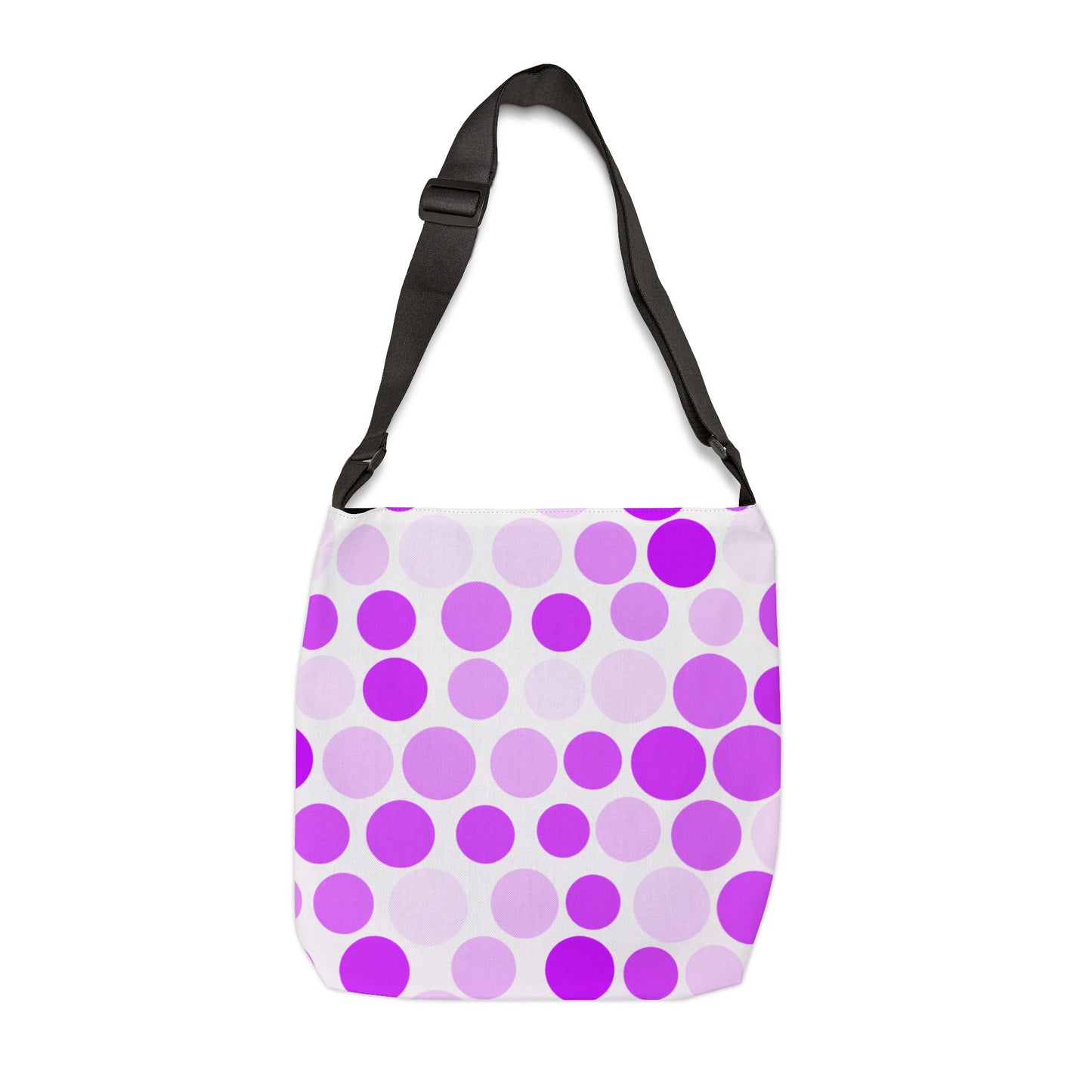 Shades of Purple Polka Dots - Tote Bag