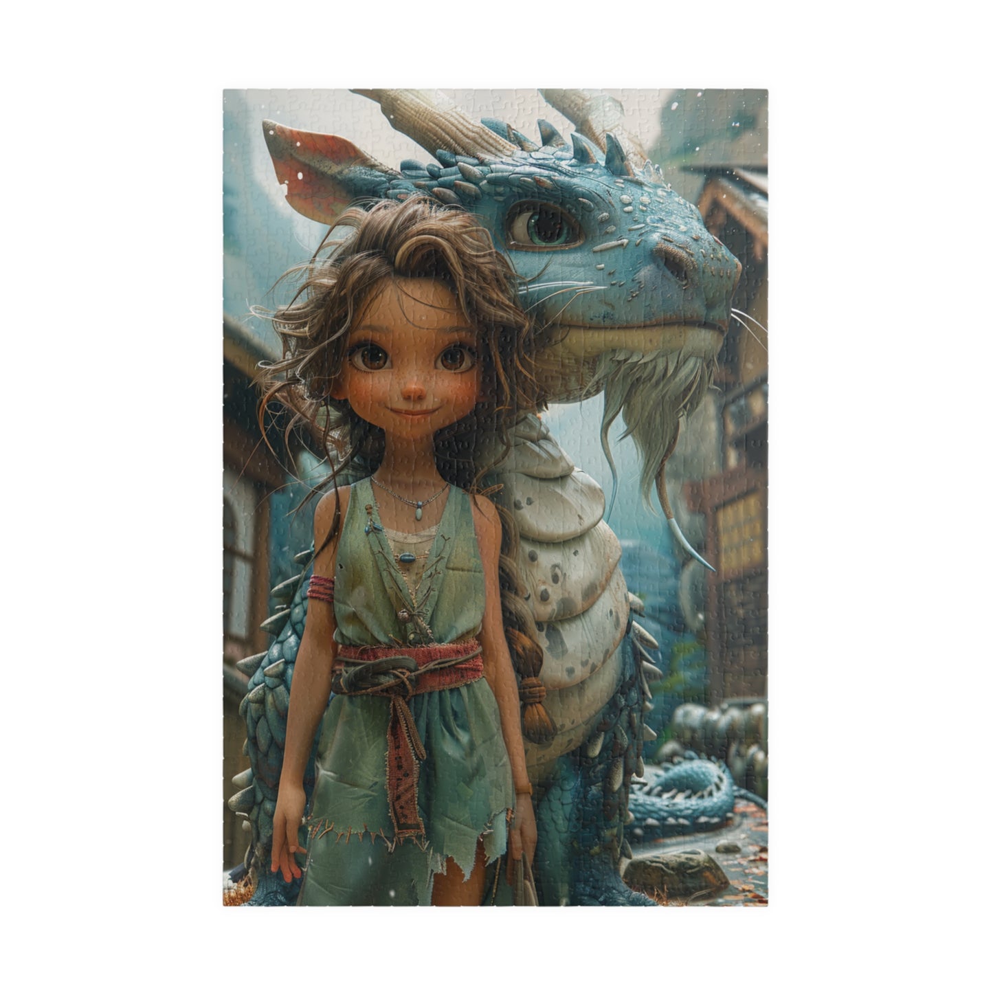 Sakura The Dragon Trainer - 1014-Piece Jigsaw Puzzle