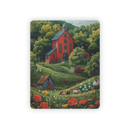 Vibrant Farm Life - 30-Piece Kids Jigsaw Puzzle