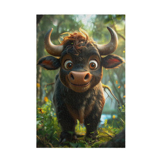 Rocket The Bull - 1014-Piece Jigsaw Puzzle