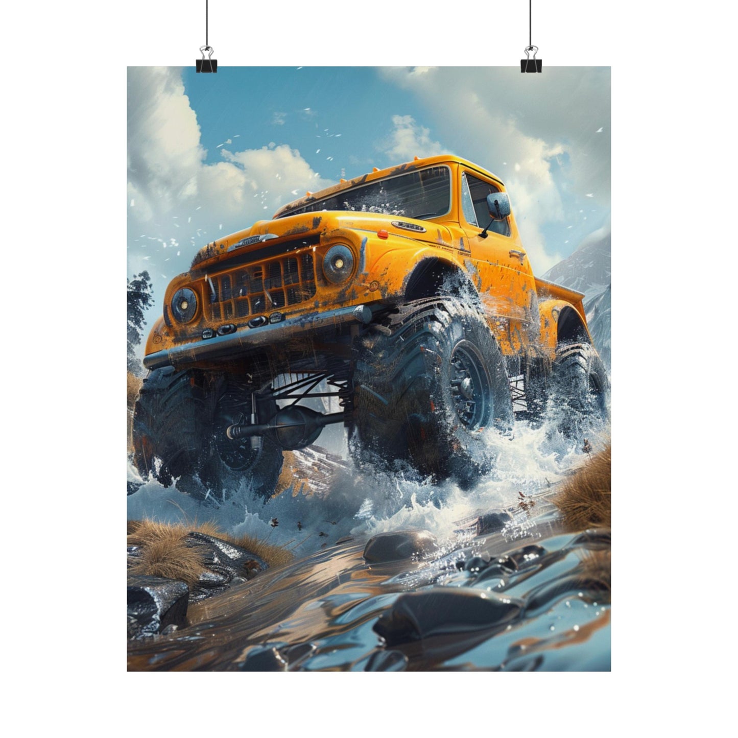 Monster Truck - Physical Print Stunning Premium Poster