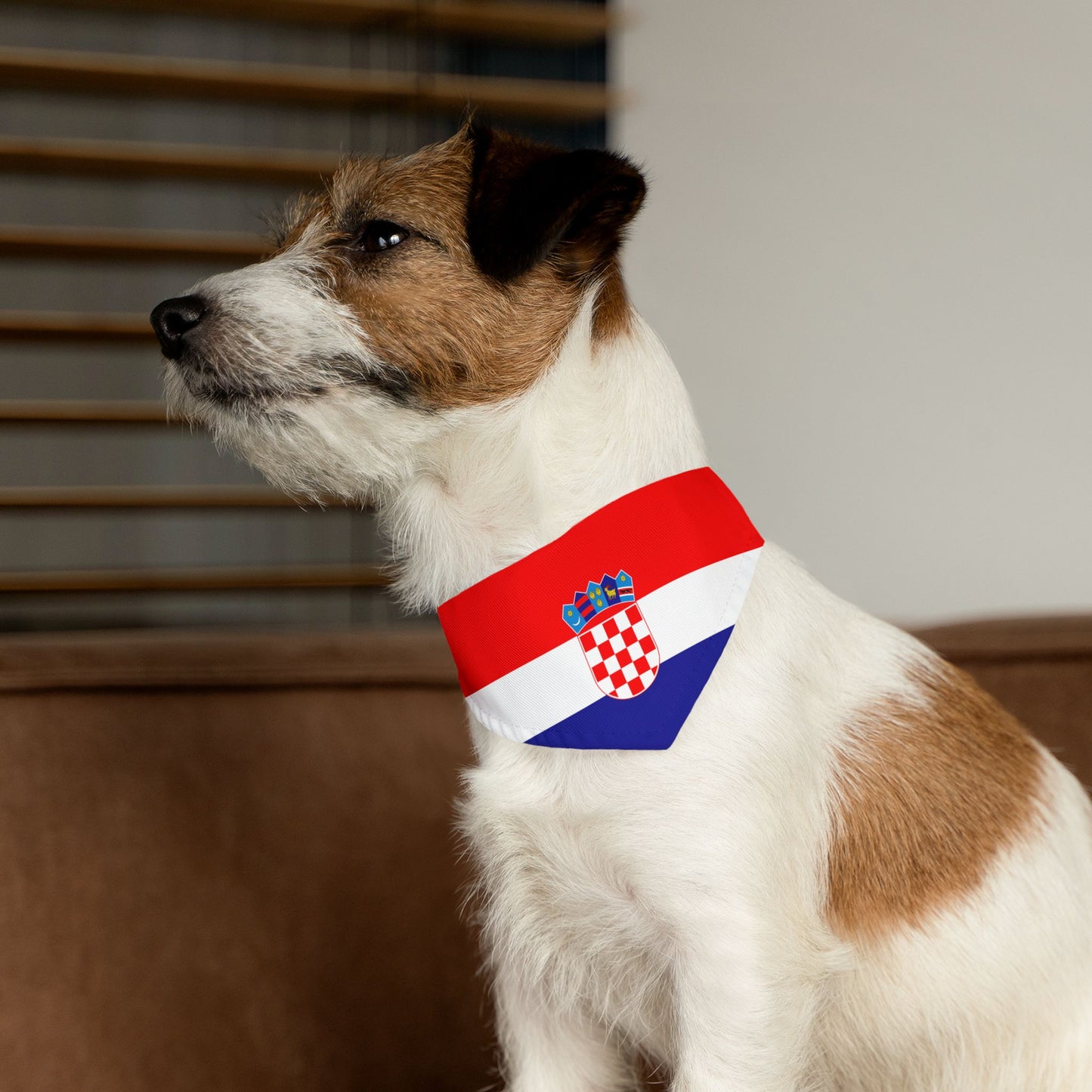 Croatia Flag - Pet Bandana Collar