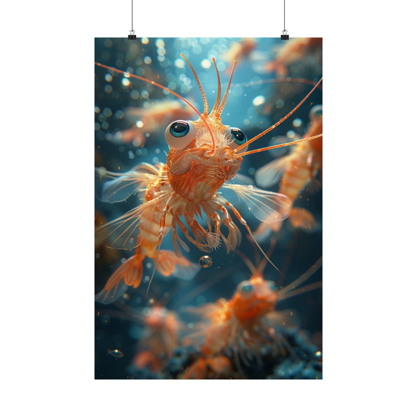 Spike The Prawn - Physical Print Stunning Premium Poster