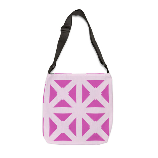 Shades of Pink Bold Lattice - Tote Bag