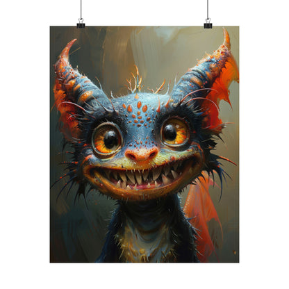 Cheeky Devil - Physical Print Stunning Premium Poster