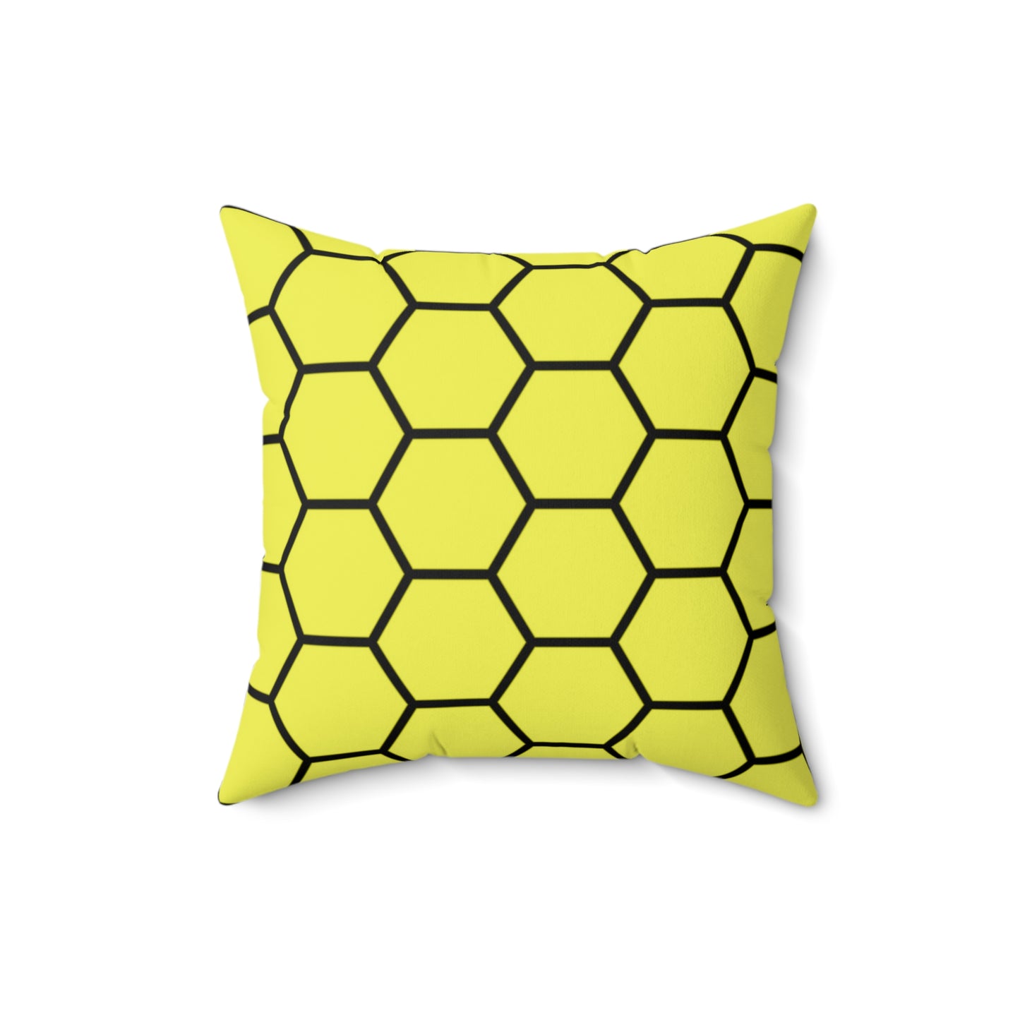 Yellow Honeycomb - Pillowcase & Pillow