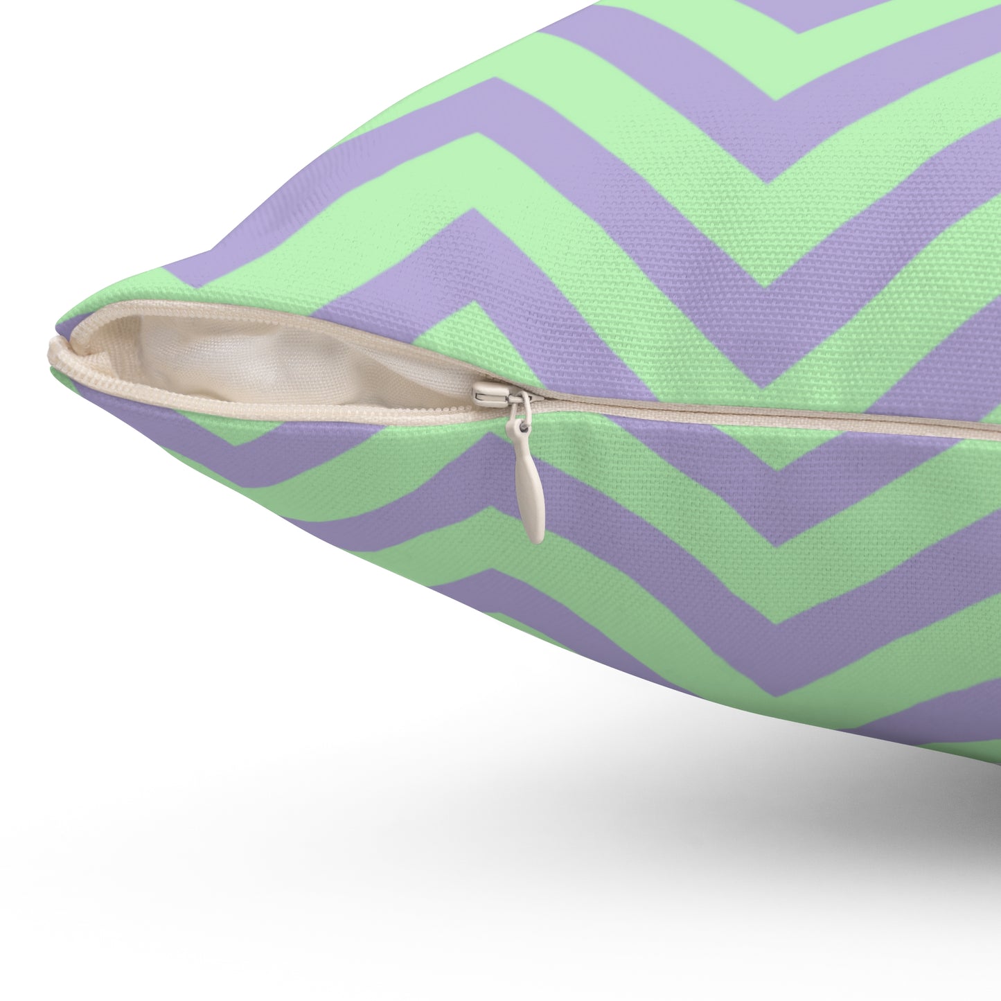 Chevron Purple and Green - Pillowcase & Pillow