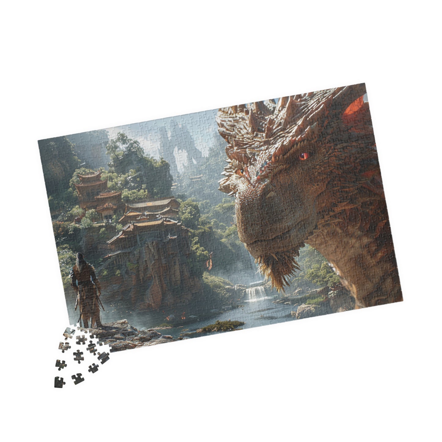 Xyrona The Dragon Protector - 1014-Piece Jigsaw Puzzle